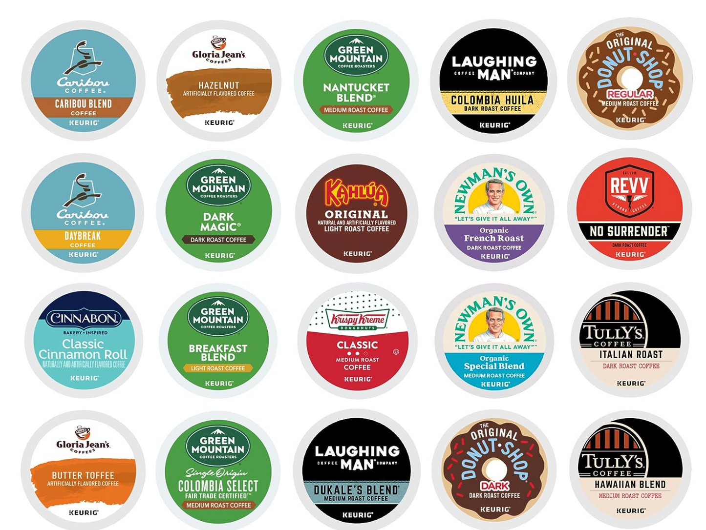 Keurig Coffee Lovers' Collection Sampler Pack