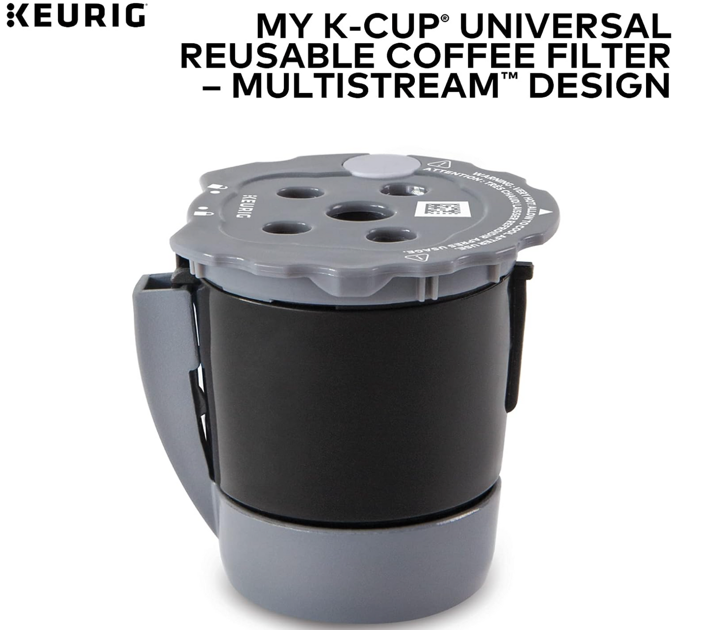 Keurig My K-Cup Universal Reusable Filter MultiStream Technology