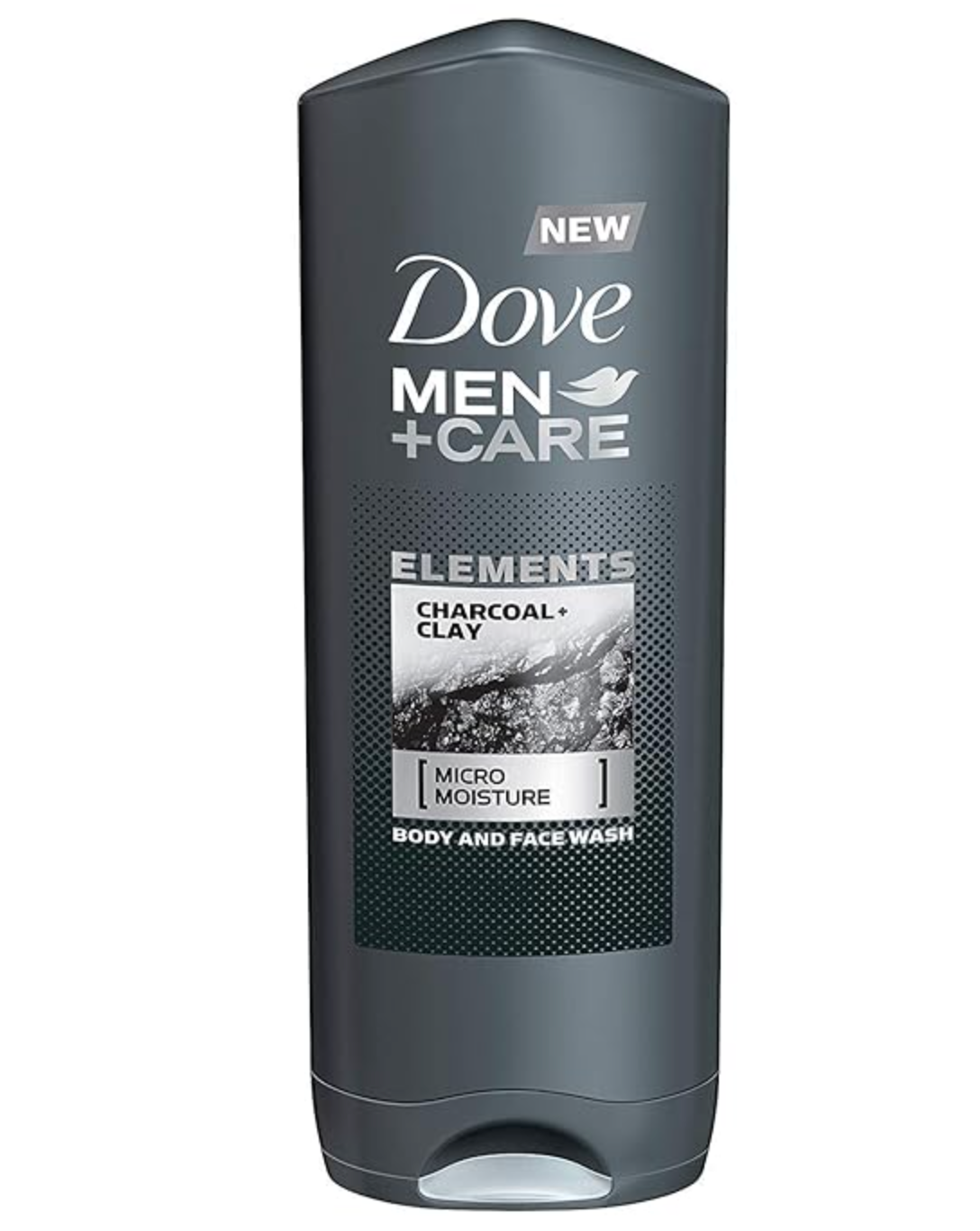 Dove Men + Care Elements Body Wash, Charcoal and Clay, 13.5 Ounce (Pack of 3)