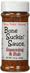 [Best Before: 03/31/26] Bone Suckin' Sauce Seasoning & Rub - 5.8 oz
