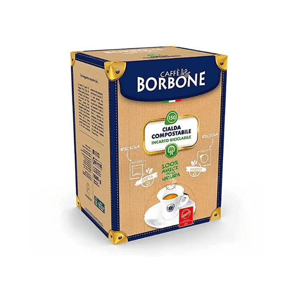 Caffe Borbone Miscela Blu Espresso Italian - 150 Pods -